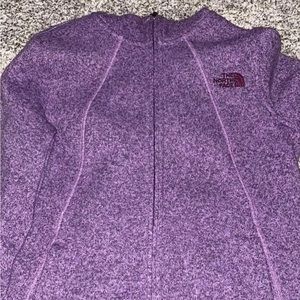 North face purple fleece